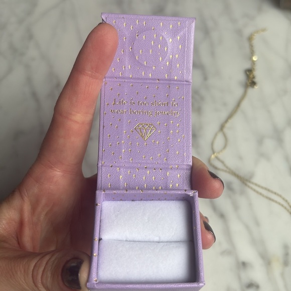 Melinda Maria Heart Crystal necklace - Picture 7 of 7